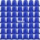 KUUQA 50Pcs Blue Drawstring Backpack Bag Sack Drawstring Bags Bulk String Bags Storage Bags for Sport Gym Traveling