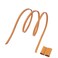 BAIXUEJI Vachetta Drawstring for Noe Bucket Bag GM Backpack Drawstring Beige YellowL2