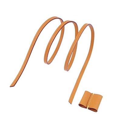 BAIXUEJI Vachetta Drawstring for Noe Bucket Bag GM Backpack Drawstring Beige YellowL2