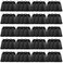 Grneric 60 Pieces Drawstring Backpack Bulk Cinch Sackpack Ployster Drawstring Bags for Gym Party TripBlack