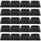 Grneric 60 Pieces Drawstring Backpack Bulk Cinch Sackpack Ployster Drawstring Bags for Gym Party TripBlack