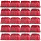 Grneric Drawstring Backpack Bulk 100Pcs Cinch Bag Polyester Drawstring Bags for Gym Beach Sports Short Trip Party Red