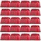 Grneric Drawstring Backpack Bulk 100Pcs Cinch Bag Polyester Drawstring Bags for Gym Beach Sports Short Trip Party Red