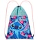 Disney Kids Drawstring Bags Swimming Bag School PE Bag Blue Stitch
