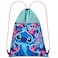Disney Kids Drawstring Bags Swimming Bag School PE Bag Blue Stitch