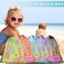 WSBArt 10Pcs Multicolor Mesh Drawstring Bags Nylon Mesh Laundry Gym Travel Beach Bags with Locking Closure