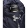 Under Armour Unisex Hustle Sackpack 410 Midnight NavyMidnight NavyMetallic Silver One Size Fits Most