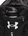 Under Armour Unisex Hustle Sackpack 001 BlackBlackWhite One Size Fits Most