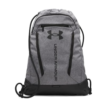 Under Armour Unisex Hustle Sackpack 025 CastlerockBlackBlack One Size Fits Most