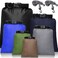 Shappy 6 Pcs Waterproof Dry Bag Set 6 Sizes Lightweight Sacks and Long Adjustable Shoulder Strap Outdoor Water Proof Keep Gear Dry Bag Stuff Sacks for Backpacking Boating Hiking Camping Dark