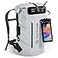 Earth Pak Waterproof Backpack Heavy Duty Hiking Backpack RollTop Closure Bag Cushioned Dry Bag Waterproof Phone Case