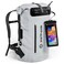 Earth Pak Waterproof Backpack Heavy Duty Hiking Backpack RollTop Closure Bag Cushioned Dry Bag Waterproof Phone Case