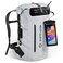 Earth Pak Waterproof Backpack Heavy Duty Hiking Backpack RollTop Closure Bag Cushioned Dry Bag Waterproof Phone Case