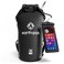 Earth Pak Waterproof Dry Bag Roll Top Waterproof Backpack Sack Keeps Gear Dry for Kayak with Waterproof Phone Case