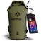 Earth Pak Waterproof Dry Bag Roll Top Waterproof Backpack Sack Keeps Gear Dry for Kayak with Waterproof Phone Case