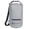Skog Kust DrySak Roll Top Waterproof Bag for Travel Outdoors 20L Grey