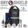 Mission Darkness Dry Shield Faraday Tote 15L Waterproof Dry Bag for Electronic Device Security Transport Signal Blocking AntiTracking EMP CME Shield Data Privacy for Mobile Devices