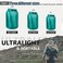 Frelaxy Waterproof Dry Bag 2 Pack3 Pack Lightweight Portable Dry Bags 5L 15L 25L Durable Dry Sack Set Keep Gear Dry for Hiking Camping Boating Backpacking Kayaking 3 Pack Turquoise
