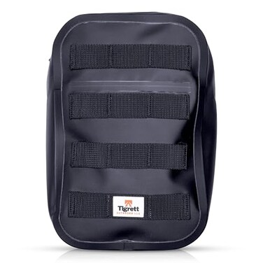 Tigrett Outdoors LLC Dry Shield MOLLE Faraday Bag 95 x 6 x 25 Signal Blocking Waterproof Submersible Tactical Bag with RF Shielding for Electronic Security