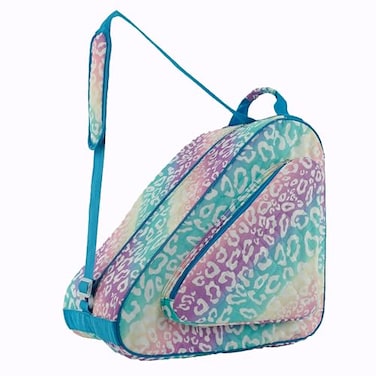 HEXIFUL Skate Bag for Ice Inline Roller Quad Skates Kids Adults RainbowLeo