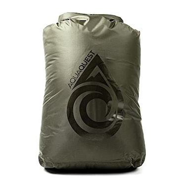 AquaQuest Rogue Dry Bag 100L Olive Drab 100 Waterproof Roll Top Boating Dry Bag