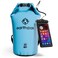Earth Pak Waterproof Dry Bag Roll Top Waterproof Backpack Sack Keeps Gear Dry for Kayaking Beach Rafting Boating Hiking Camping and Fishing with Waterproof Phone Case