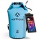 Earth Pak Waterproof Dry Bag Roll Top Waterproof Backpack Sack Keeps Gear Dry for Kayaking Beach Rafting Boating Hiking Camping and Fishing with Waterproof Phone Case