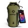 Earth Pak Waterproof Dry Bag Roll Top Waterproof Backpack Sack Keeps Gear Dry for Kayak with Waterproof Phone Case