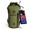 Earth Pak Waterproof Dry Bag Roll Top Waterproof Backpack Sack Keeps Gear Dry for Kayak with Waterproof Phone Case