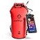 Earth Pak Waterproof Dry Bag Roll Top Waterproof Backpack Sack Keeps Gear Dry for Kayak with Waterproof Phone Case