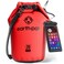 Earth Pak Waterproof Dry Bag Roll Top Waterproof Backpack Sack Keeps Gear Dry for Kayak with Waterproof Phone Case