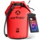 Earth Pak Waterproof Dry Bag Roll Top Waterproof Backpack Sack Keeps Gear Dry for Kayak with Waterproof Phone Case
