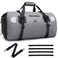 Haimont Waterproof Duffel Bag Rolltop Dry Duffel Bag with Quickfixed Straps for Motorcycling Rafting Boating SUP Kayaking Travel50L
