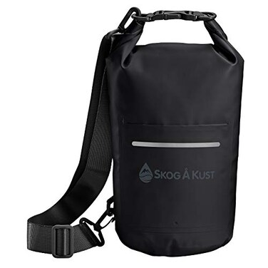Skog Kust DrySak Roll Top Waterproof Bag for Travel Outdoors 5L Black