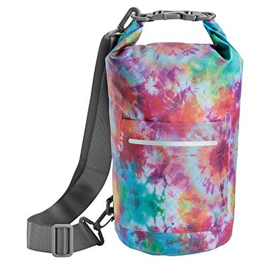Skog Kust DrySak Roll Top Waterproof Bag for Travel Outdoors 5L Tie Dye