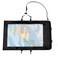 KOSIBATE Map Case Waterproof Military Hiking Map Pouch Holder with Clear Window Lanyard