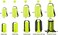 OMGear Waterproof Dry Bag Backpack Waterproof Phone Pouch 40L30L20L10L5L Floating Dry Sack for Kayaking Boating Sailing Canoeing Rafting Hiking Camping Outdoors Activities Bright Yellow5L