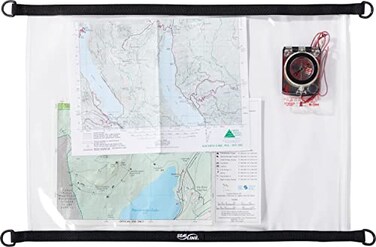 SealLine Waterproof Map Case Clear Large 16 x 22