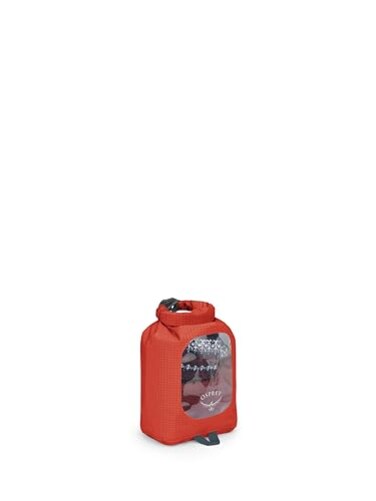 Osprey 3L Waterproof Dry Sack with Window Mars Orange