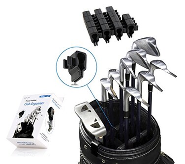Club Organizer Golf s 14pcs 1set Clip Power Holder to Protect Iron Putter on Bag by i Plus
