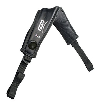 IZZO Golf Sidewinder Speaker Golf Bag Strap Black