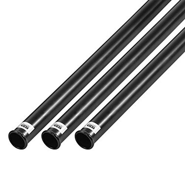 IZZO Golf Black Plastic Golf Club Tube 15 Pack of 3