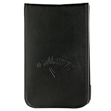 Callaway Leather Golf Scorecard Holder Black