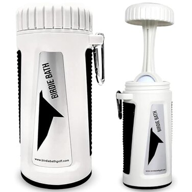 Birdie Bath Portable Golf Ball Cleaner Ultimate Personal Golf Ball Washer