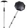 BIRDIEBLAST Golf Travel Support PoleAluminium Golf Support RodGolf Travel Bag Support System to Protect Clubs from Impacts Black