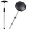 BIRDIEBLAST Golf Travel Support PoleAluminium Golf Support RodGolf Travel Bag Support System to Protect Clubs from Impacts Black