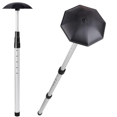 BIRDIEBLAST Golf Travel Support PoleAluminium Golf Support RodGolf Travel Bag Support System to Protect Clubs from Impacts Black
