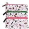 Glove It Womens 3 Zip Bag Nine and Wine