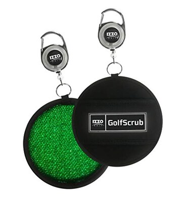 IZZO Golf Club Scrub and Golf Ball Cleaner BlackGreen