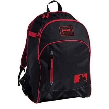 Franklin Sports MLB Batpack blackRed